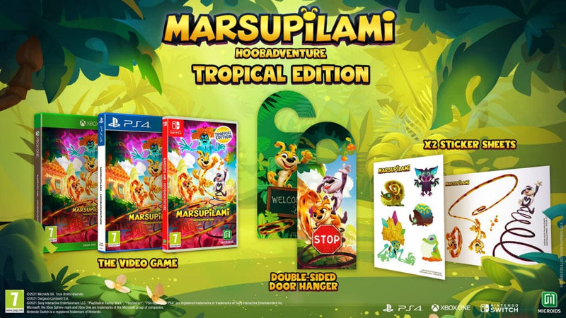 Marsupilami: Hoobadventure! - Tropical Edition (Nintendo Switch) 3760156488004