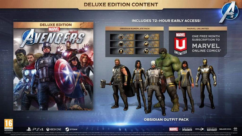 Marvel's Avengers - Deluxe Edition (PS4) 5021290084926