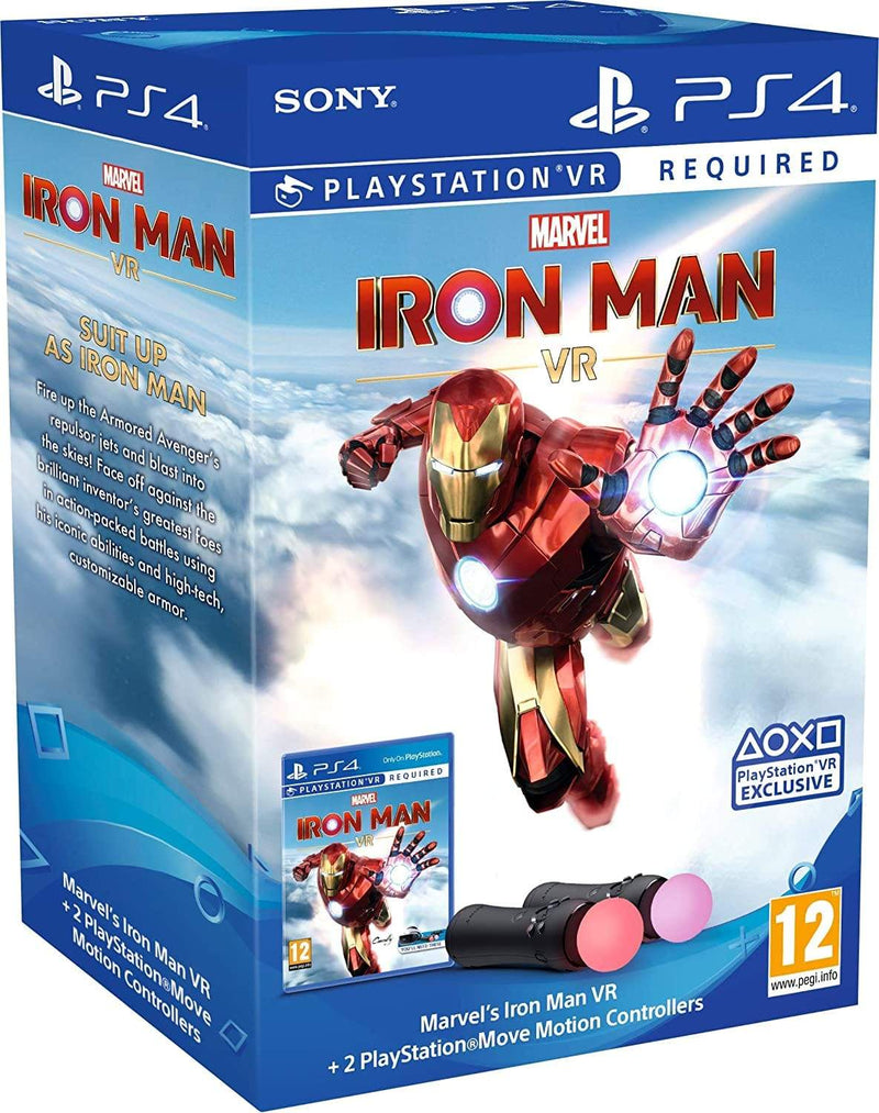 Marvel's Iron Man VR + Twin Move Controller Bundle (PS4) 711719369905
