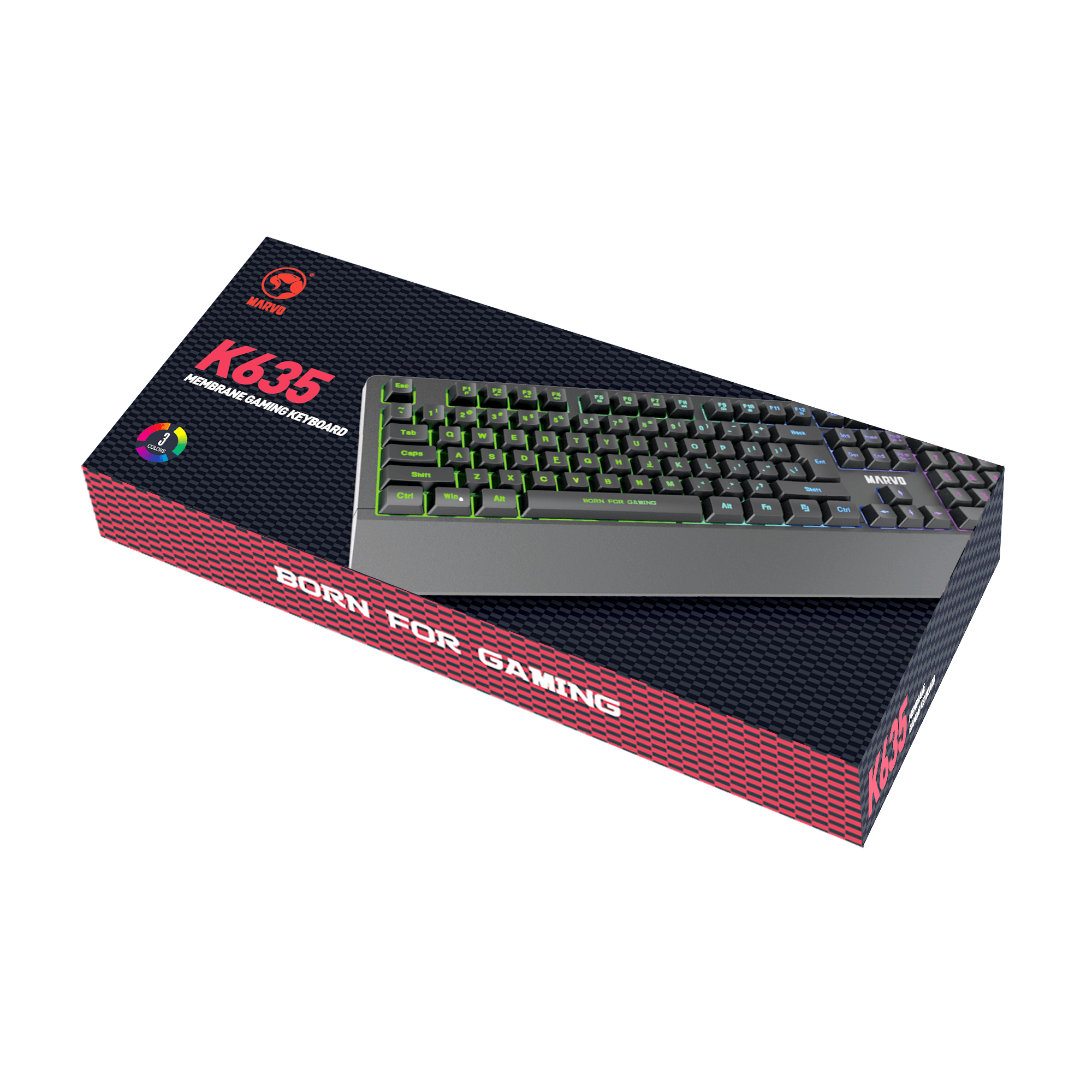 MARVO K635 ŽIČNA GAMING TIPKOVNICA 6932391925539