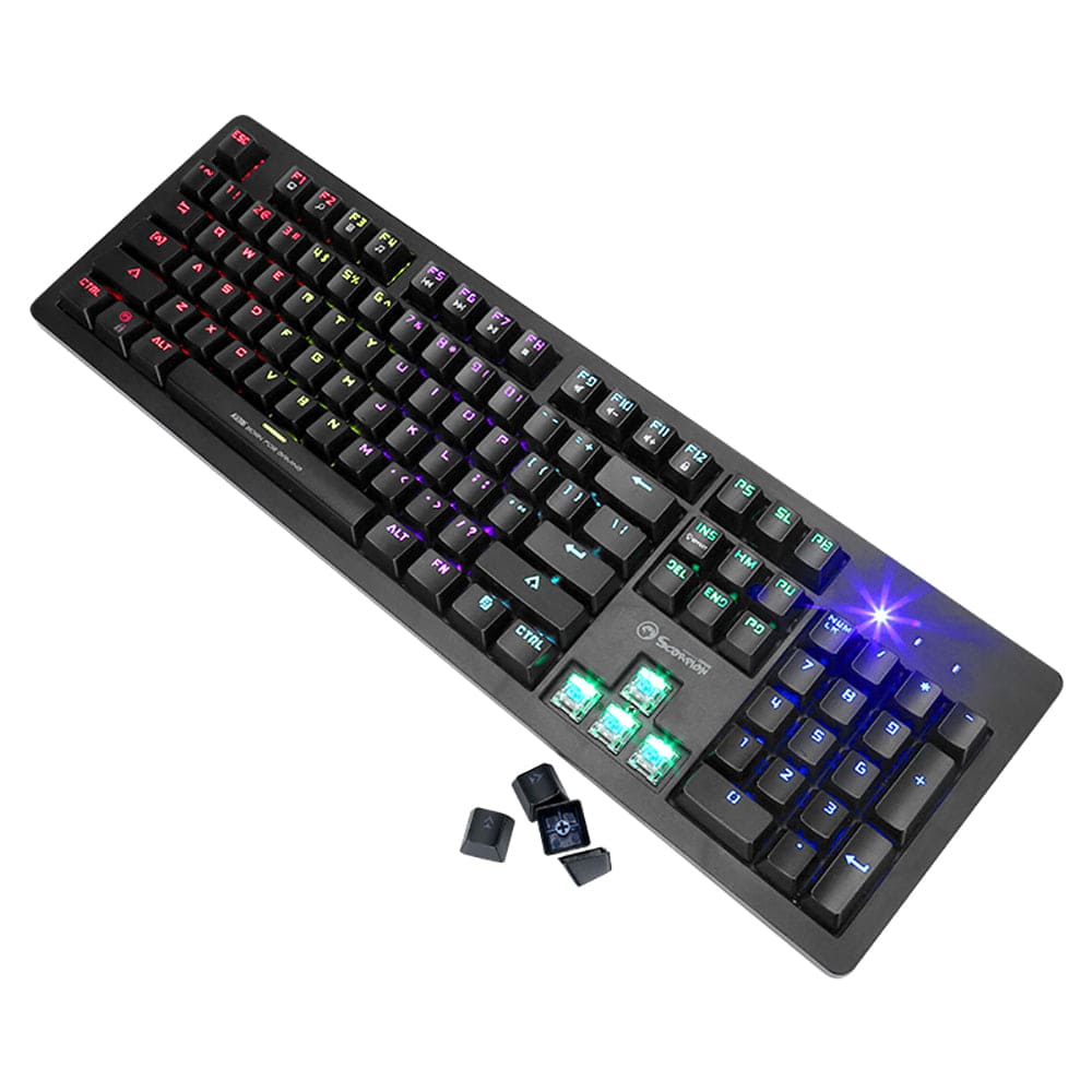 MARVO KG916  ŽIČNA GAMING MEHANSKA TIPKOVNICA 6932391921401