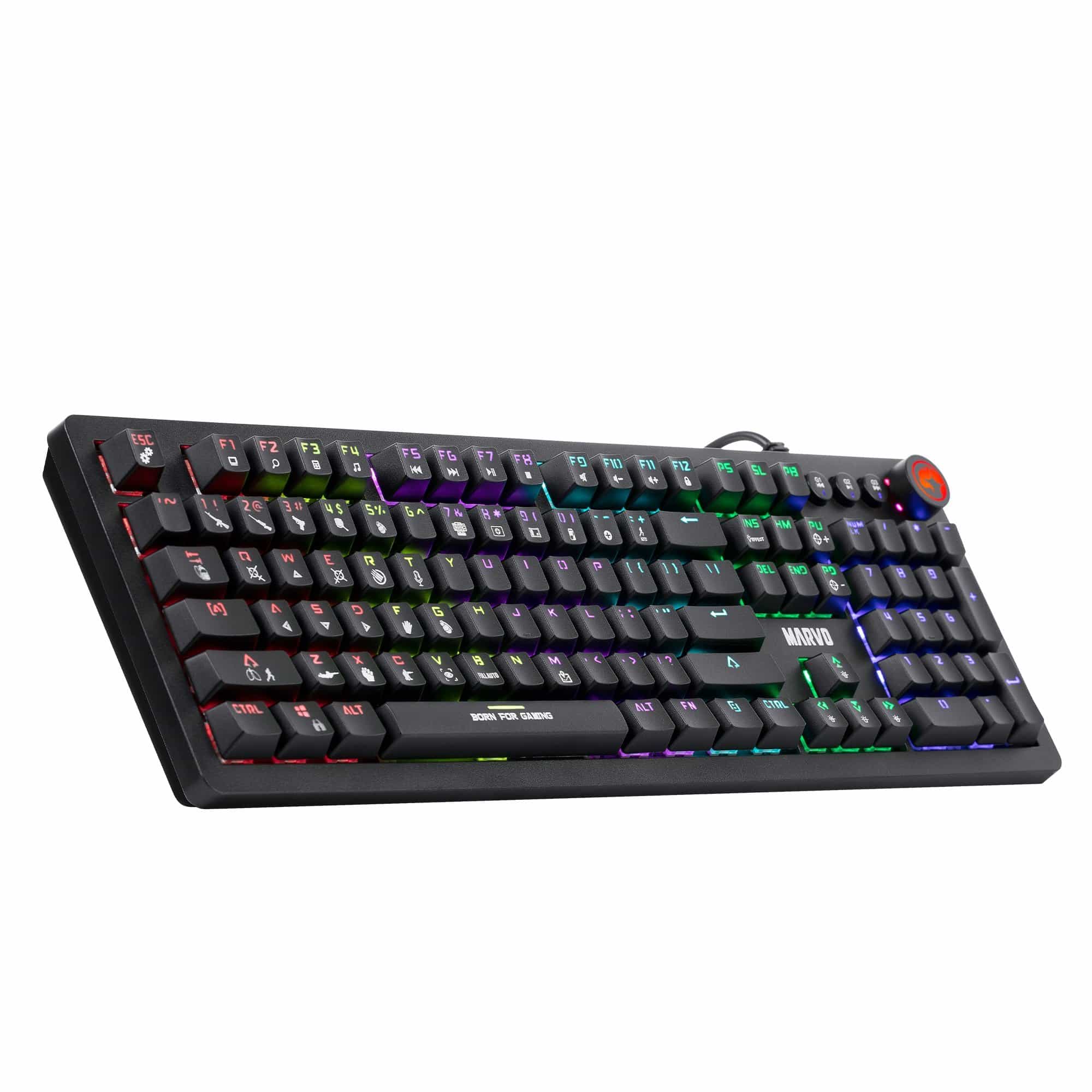 MARVO KG917 RGB MEHANSKA TIPKOVNICA 6932391921906