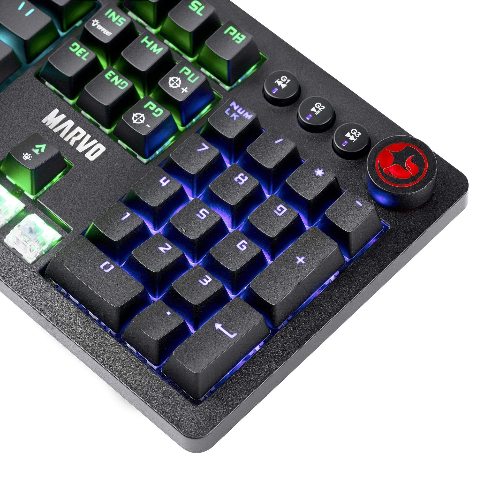 MARVO KG917 RGB MEHANSKA TIPKOVNICA 6932391921906