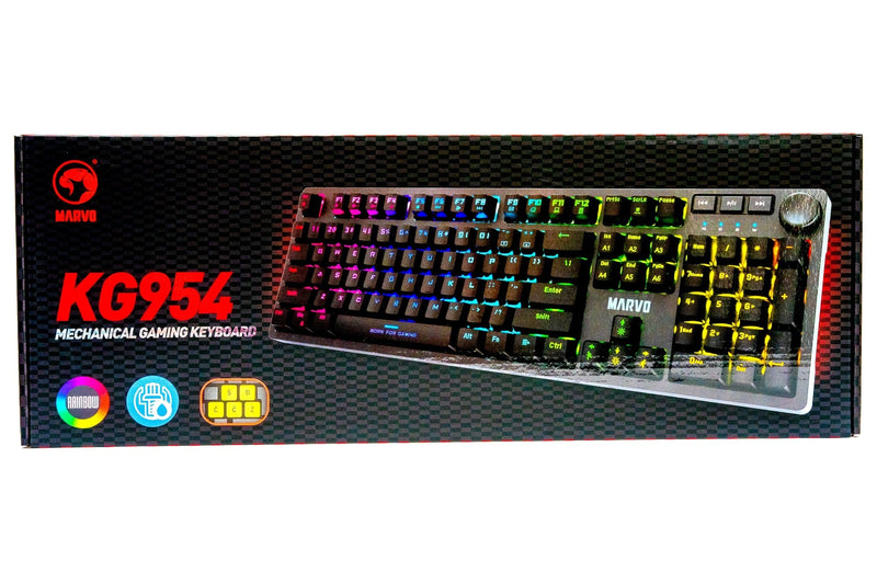 MARVO KG954 WIRED MECHANICAL KEYBOARD - SLO/HR LAYOUT 6932391925379