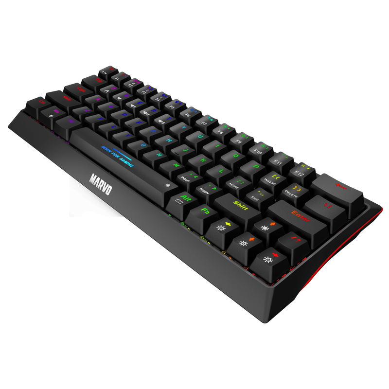 MARVO KG962W MECHANICAL GAMING BREZŽIČNA TIPKOVNICA 6932391925454