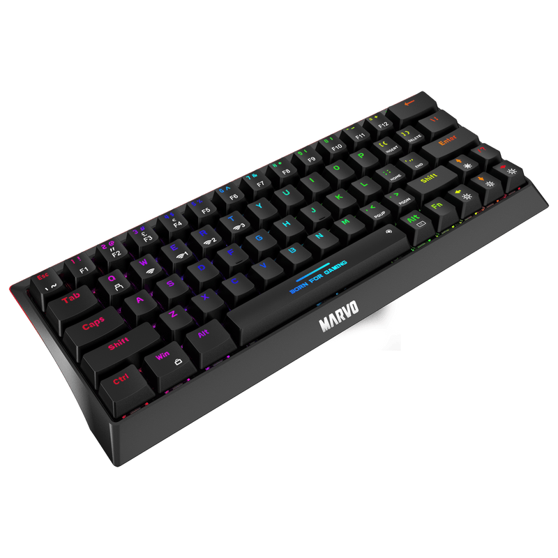 MARVO KG962W MECHANICAL GAMING BREZŽIČNA TIPKOVNICA 6932391925454