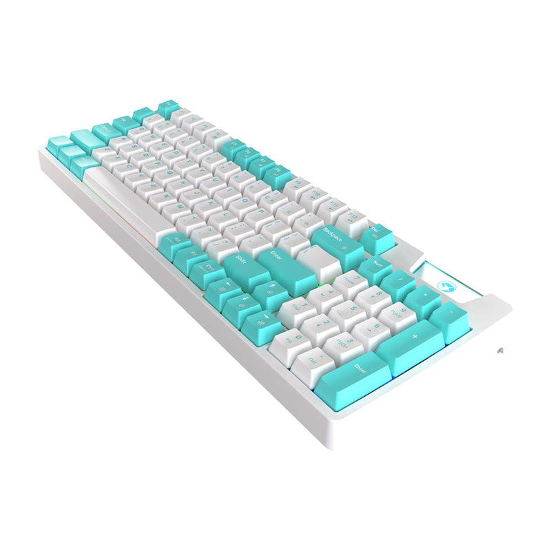 MARVO KG972W EN-BL+WH  BREZŽIČNA TIPKOVNICA 6932391927229