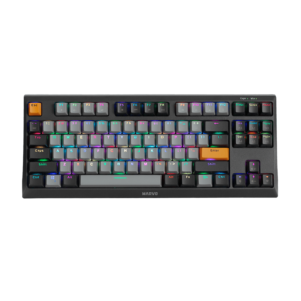 MARVO KG980B EN-B  ŽIČNA GAMING TIPKOVNICA 6932391926697