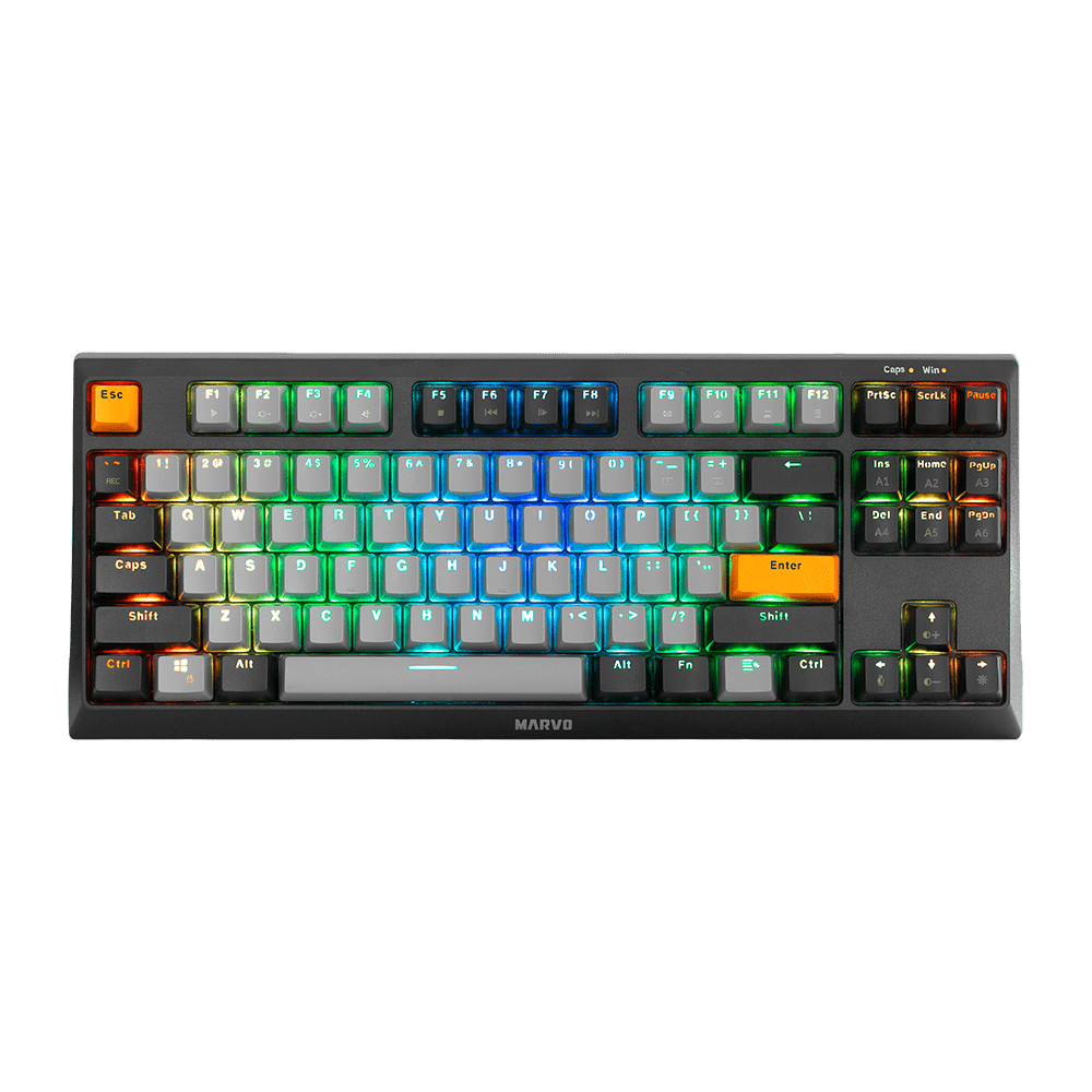 MARVO KG980B EN-B  ŽIČNA GAMING TIPKOVNICA 6932391926697