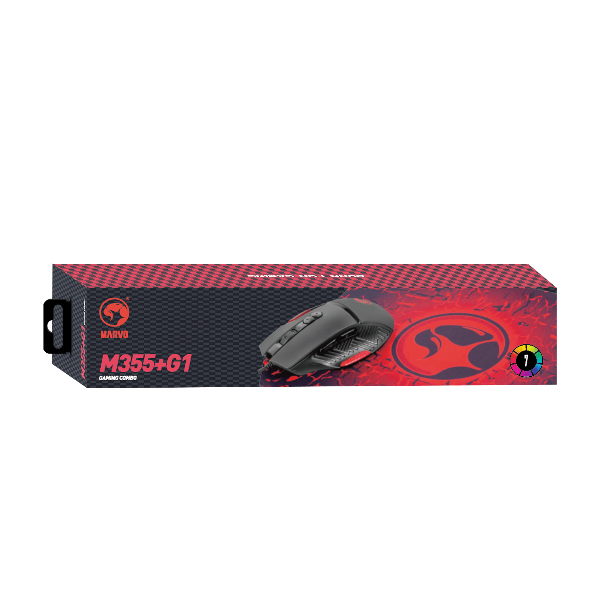 MARVO M355+G1 2 V 1 SET MIŠKA IN PODLOGA ZA MIŠKO 6932391919989