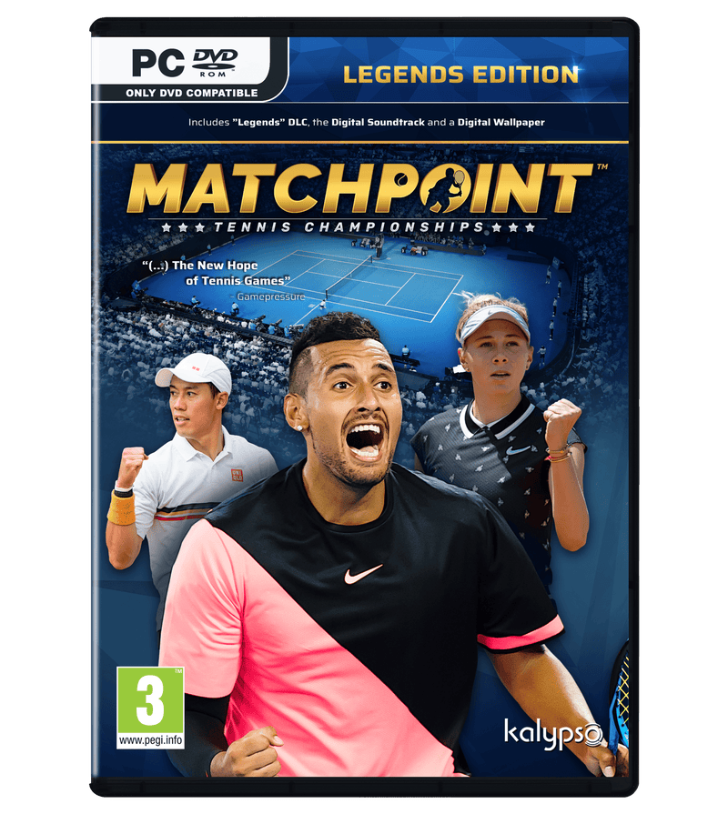 Matchpoint: Tennis Championships - Legends Edition (PC) 4260458362877