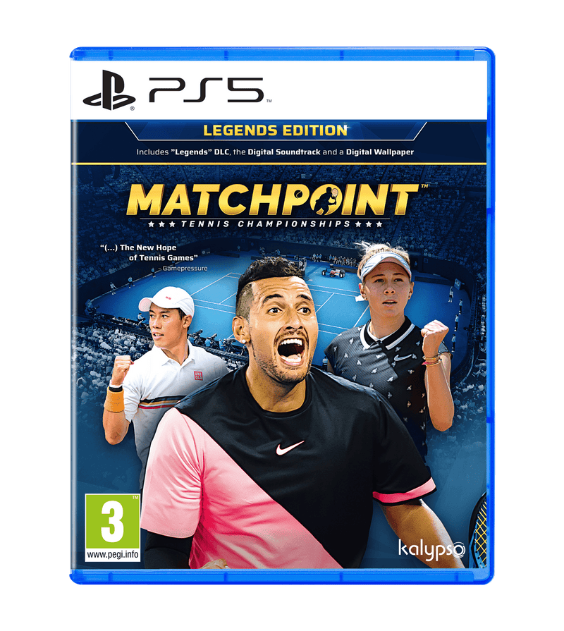 Matchpoint: Tennis Championships - Legends Edition (Playstation 5) 4260458363027