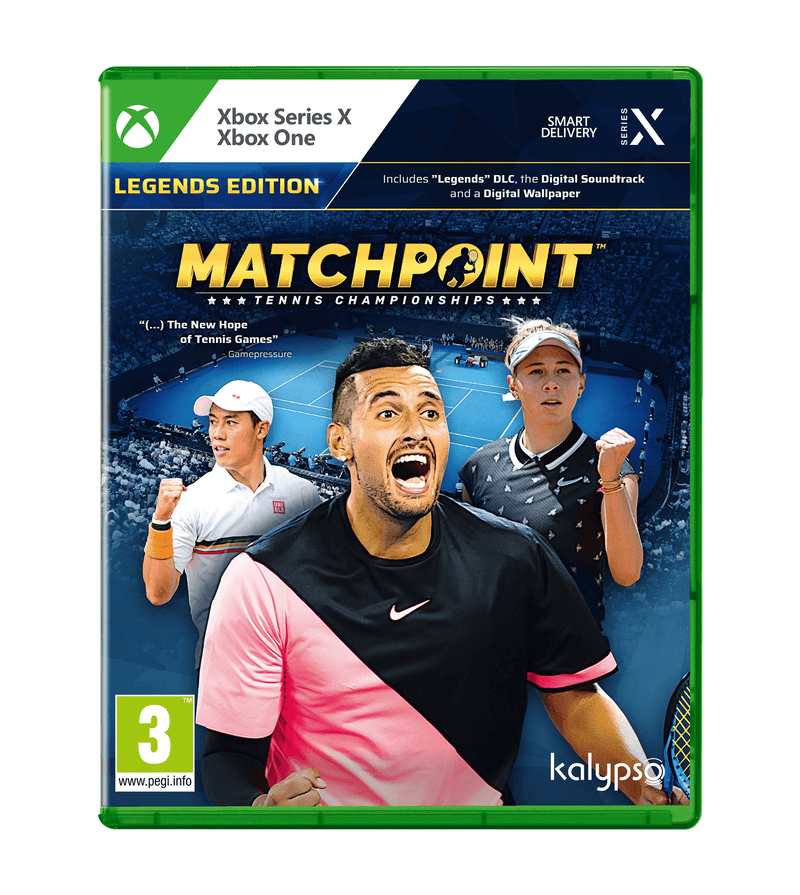 Matchpoint: Tennis Championships - Legends Edition (Xbox Series X & Xbox One) 4260458363072