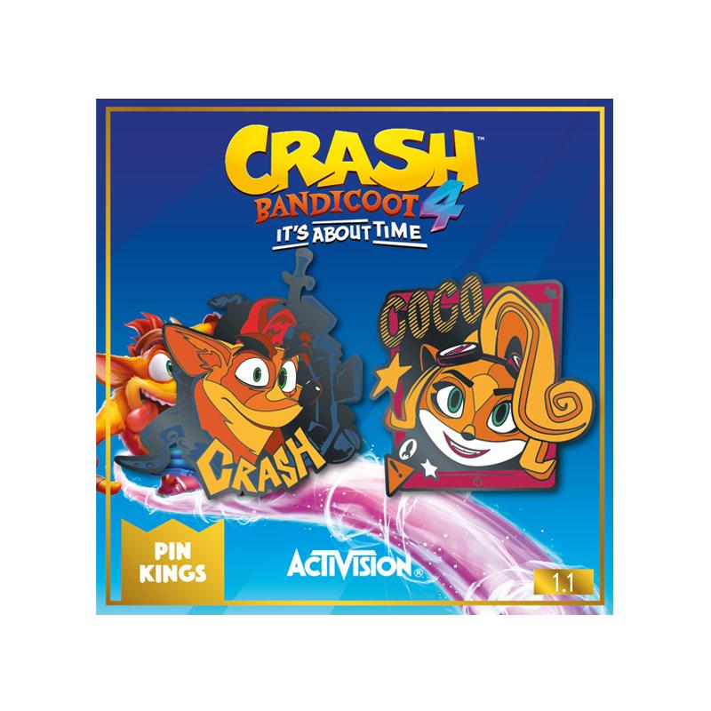 MERCHANDISE CRASH BANDICOOT 20201.1 znački 5056280421924