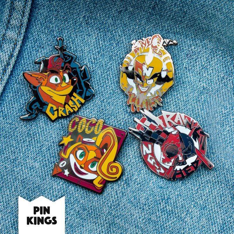 MERCHANDISE CRASH BANDICOOT 20201.1 znački 5056280421924