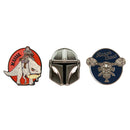 MERCHANDISE MANDALORIAN PIN BADGE SET 5056280415381