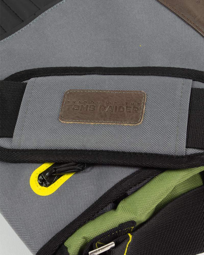 MERCHENDISE OFFICIAL TOMB RAIDER MESSENGER BAG  NUMSKULL 5060576842355