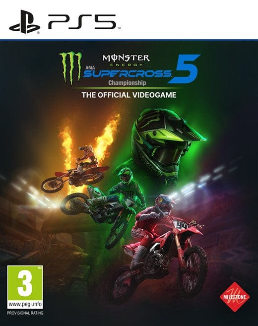Monster Energy Supercross - The Official Videogame 5 (Playstation 5) 8057168504514