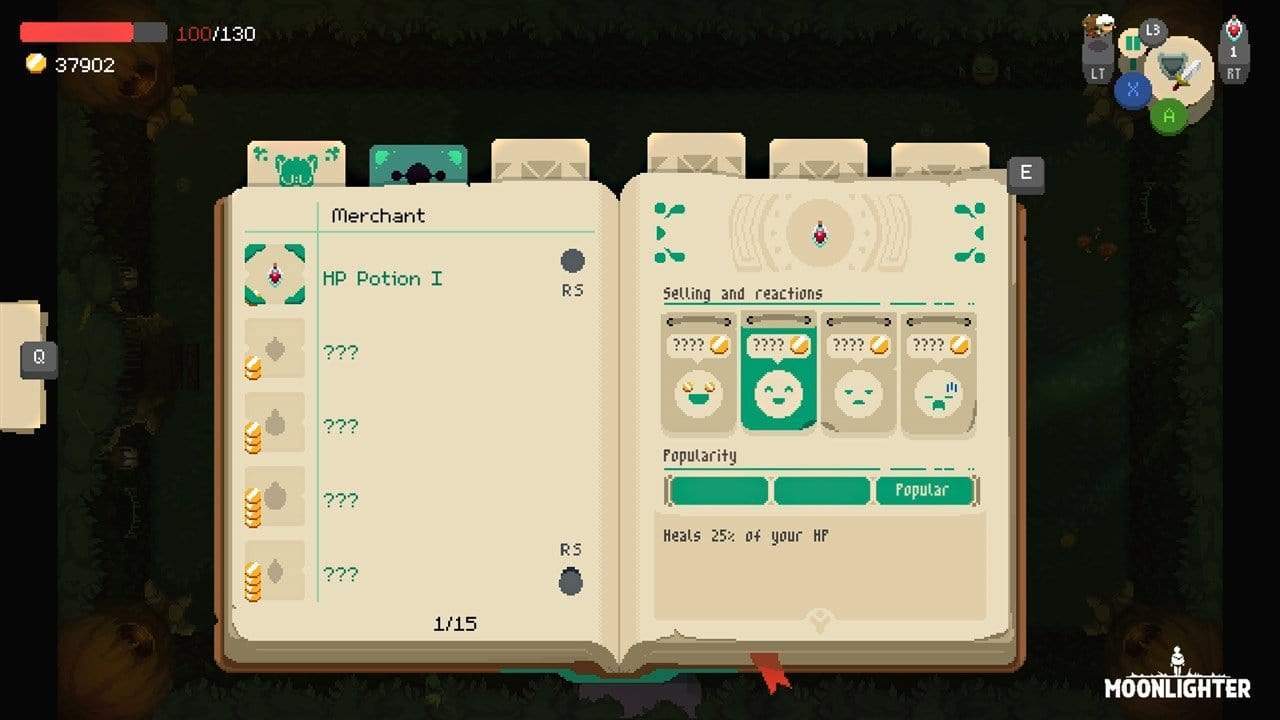 Moonlighter (Switch) 5060264372386