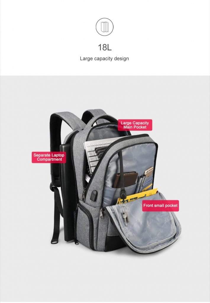 NAHRBTNIK TIGERNU T-B3533 GREY 15.6 6928112309047
