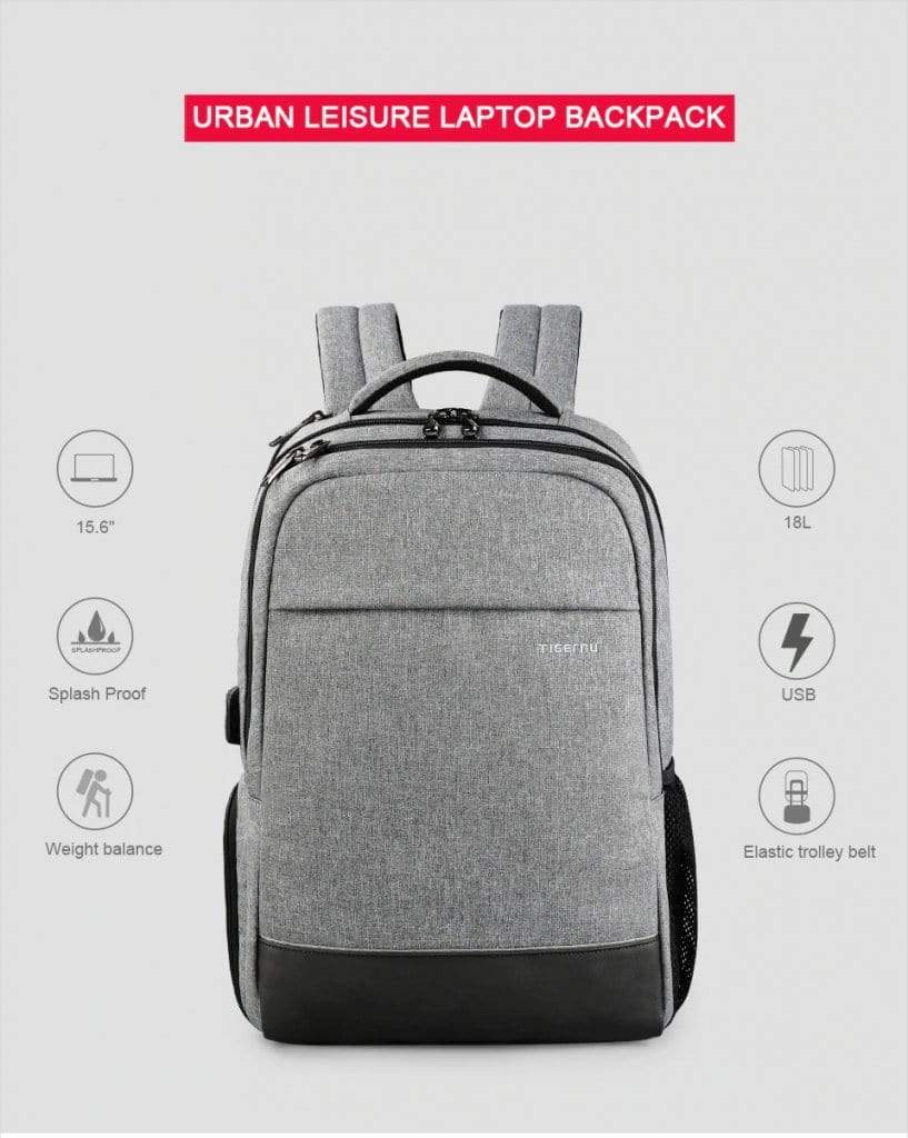 NAHRBTNIK TIGERNU T-B3533 GREY 15.6 6928112309047