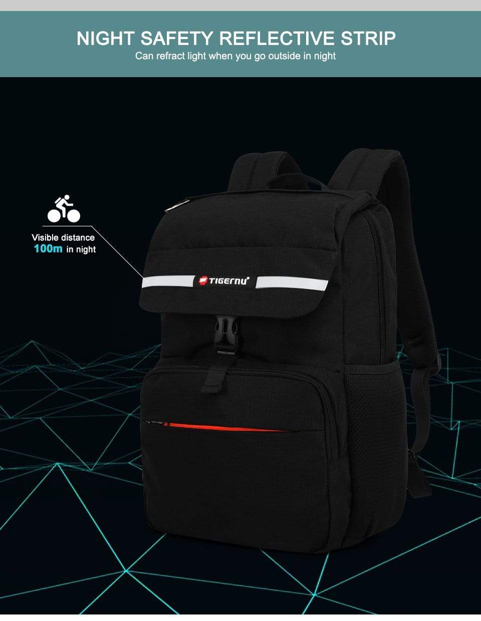 NAHRBTNIK TIGERNU T-B3900 BLACK 15.6 6928112309887