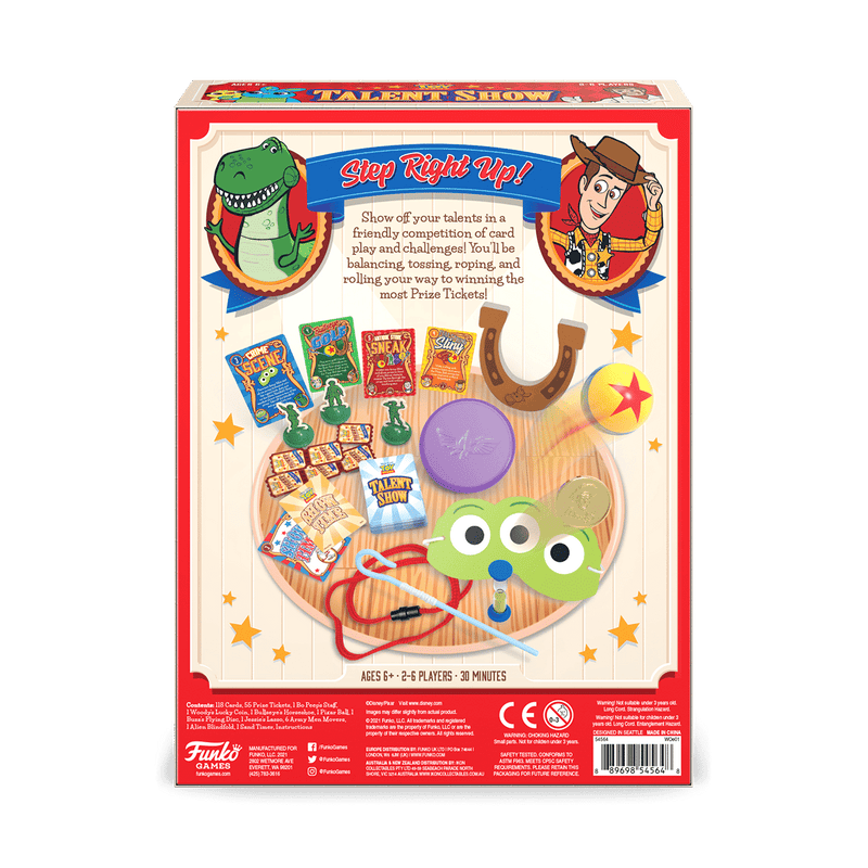 NAMIZNA DRUŽABNA IGRA FUNKO GAMES DISNEY PIXAR - TOY STORY TALENT SHOW 889698545648