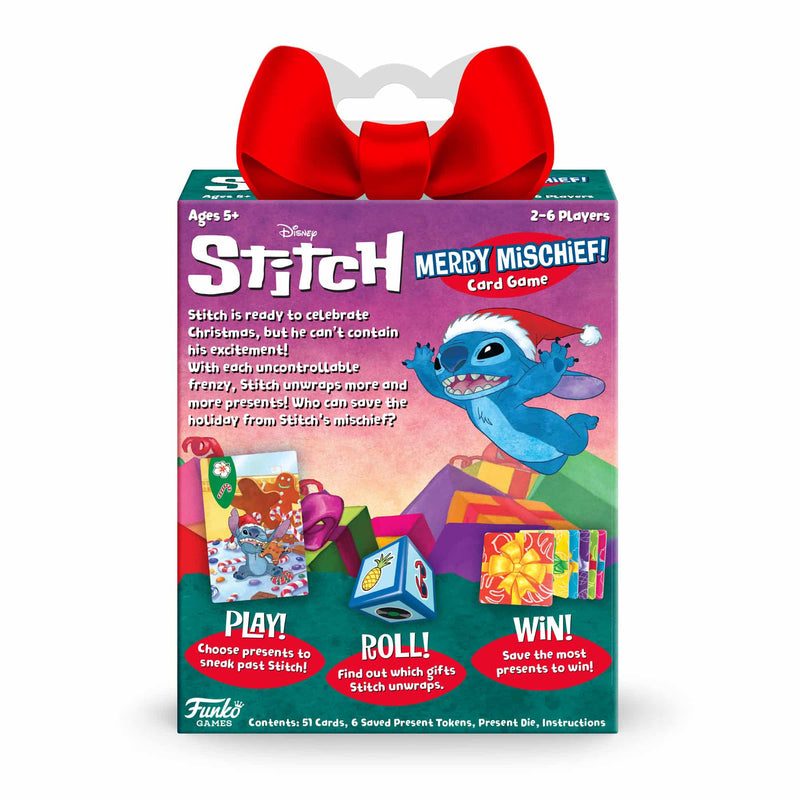 NAMIZNA DRUŽABNA IGRA FUNKO GAMES DISNEY - STITCH - MERRY MISCHIEF! CARD GAME 889698640930