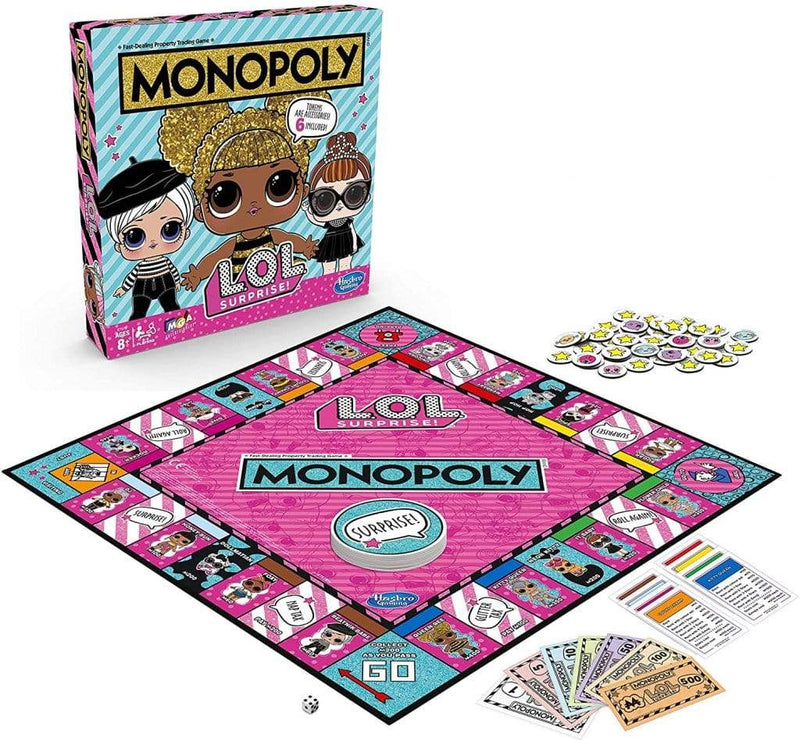 NAMIZNA DRUŽABNA IGRA MONOPOLY - L.O.L. SURPRISE 5010993633289