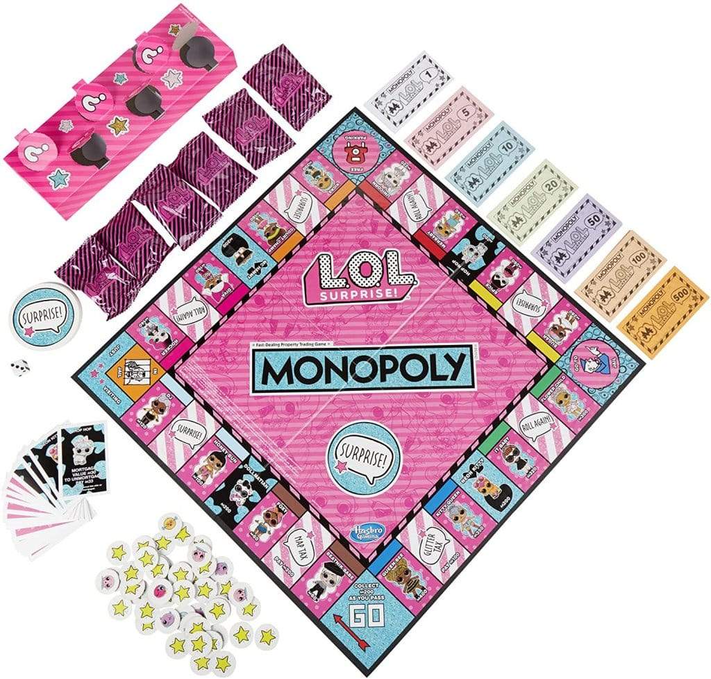 NAMIZNA DRUŽABNA IGRA MONOPOLY - L.O.L. SURPRISE 5010993633289