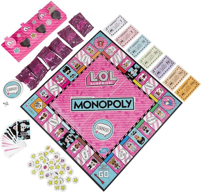NAMIZNA DRUŽABNA IGRA MONOPOLY - L.O.L. SURPRISE 5010993633289