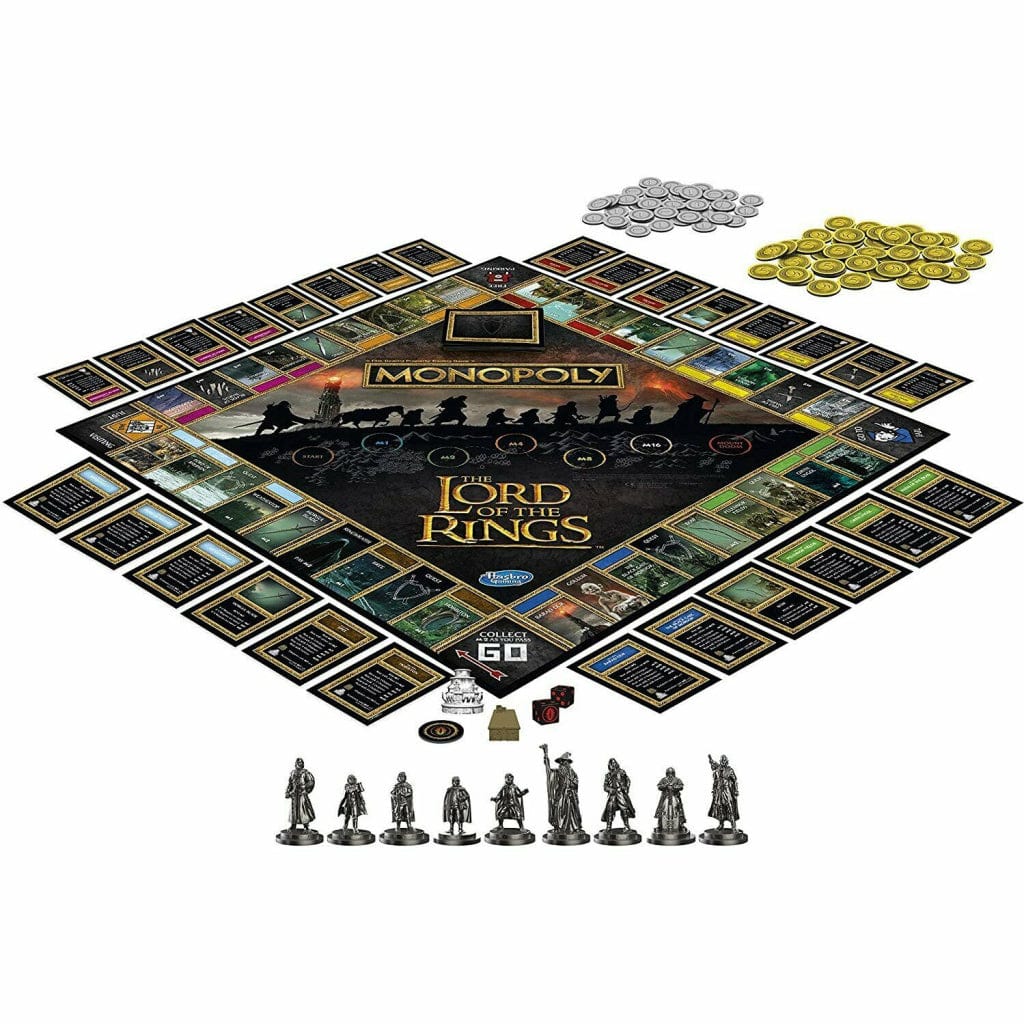 NAMIZNA DRUŽABNA IGRA MONOPOLY LORD OF THE RINGS 5010993813520