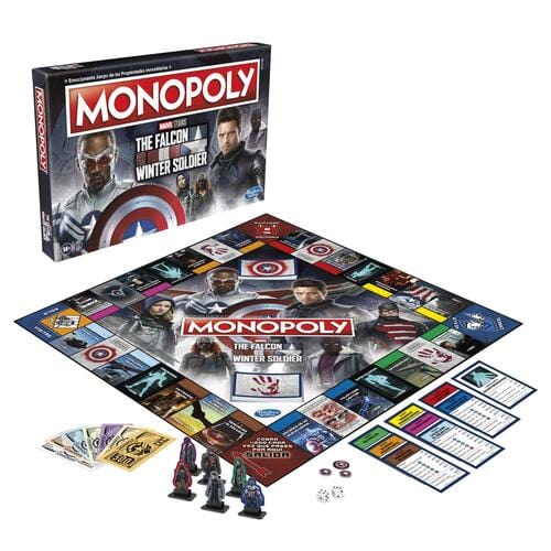 NAMIZNA DRUŽABNA IGRA MONOPOLY MARVEL THE FALCON AND THE WINTER SOLDIER EDITION 5010993990269