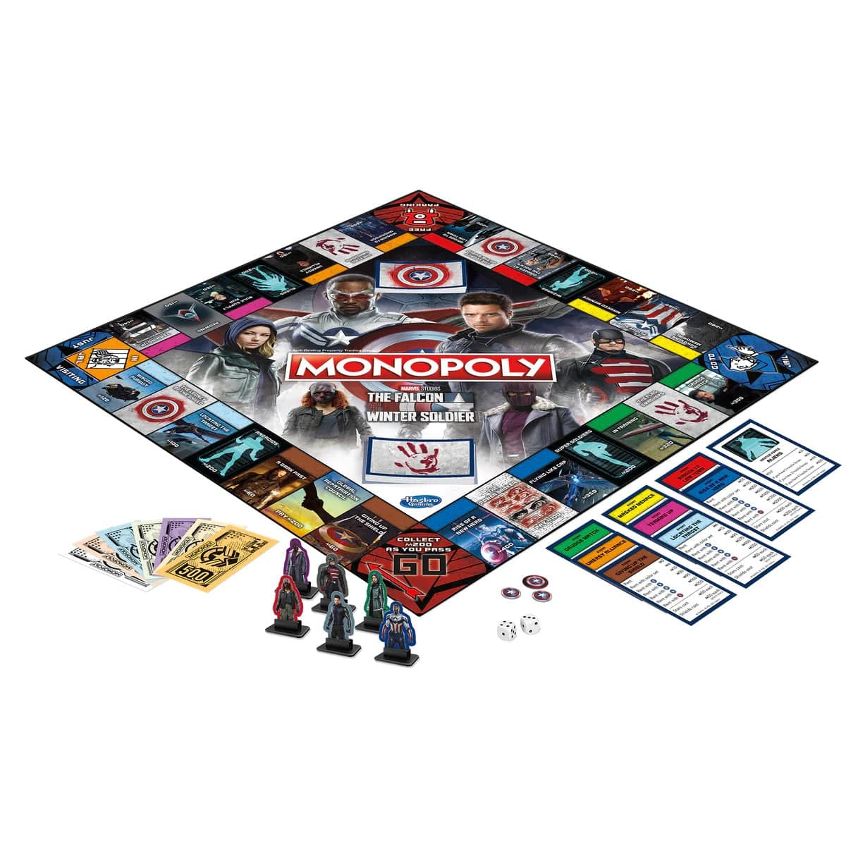 NAMIZNA DRUŽABNA IGRA MONOPOLY MARVEL THE FALCON AND THE WINTER SOLDIER EDITION 5010993990269