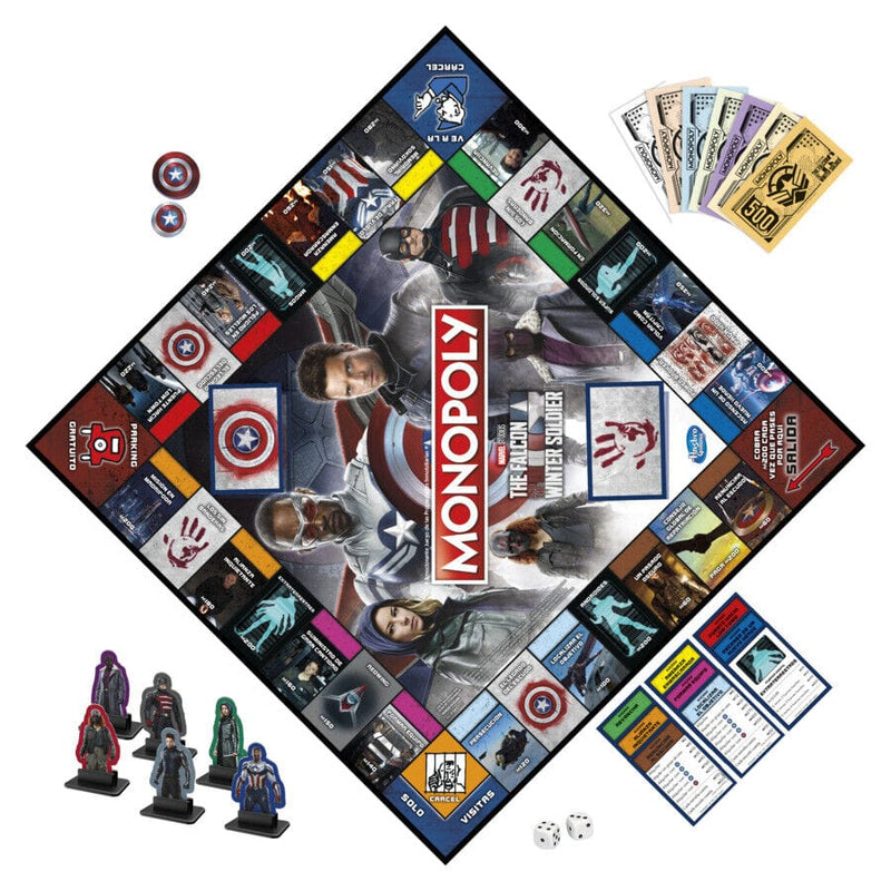 NAMIZNA DRUŽABNA IGRA MONOPOLY MARVEL THE FALCON AND THE WINTER SOLDIER EDITION 5010993990269