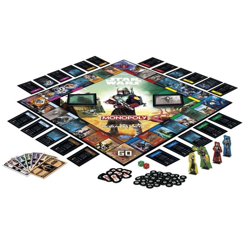 NAMIZNA DRUŽABNA IGRA MONOPOLY STAR WARS BOBA FETT EDITION 5010994118976