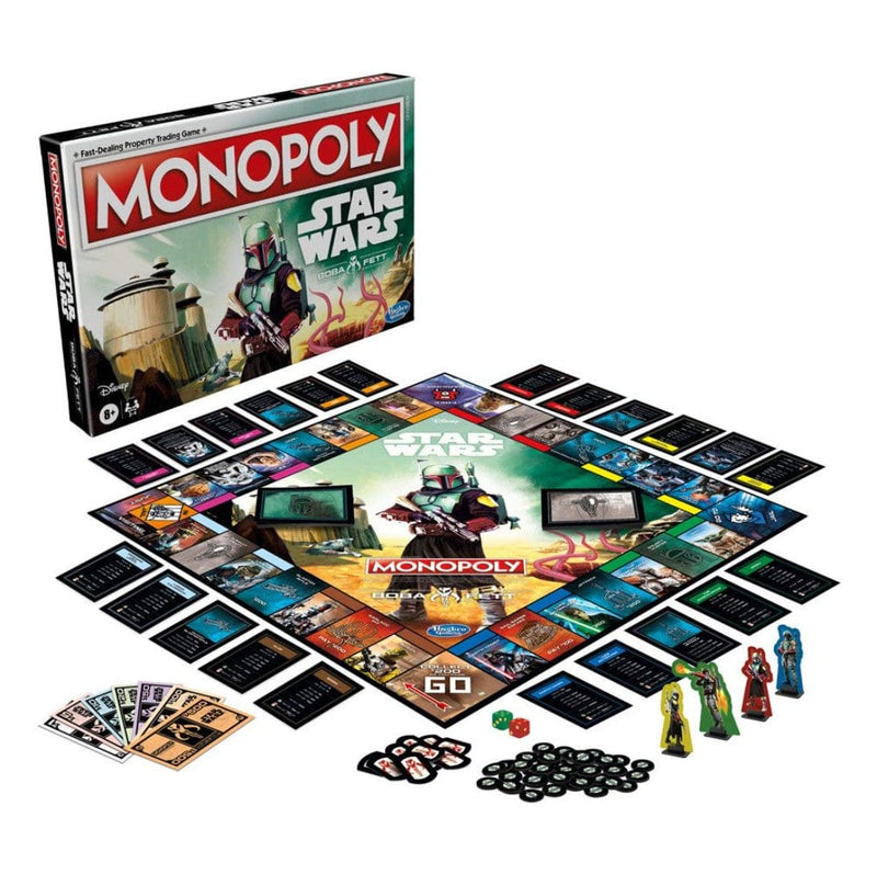 NAMIZNA DRUŽABNA IGRA MONOPOLY STAR WARS BOBA FETT EDITION 5010994118976