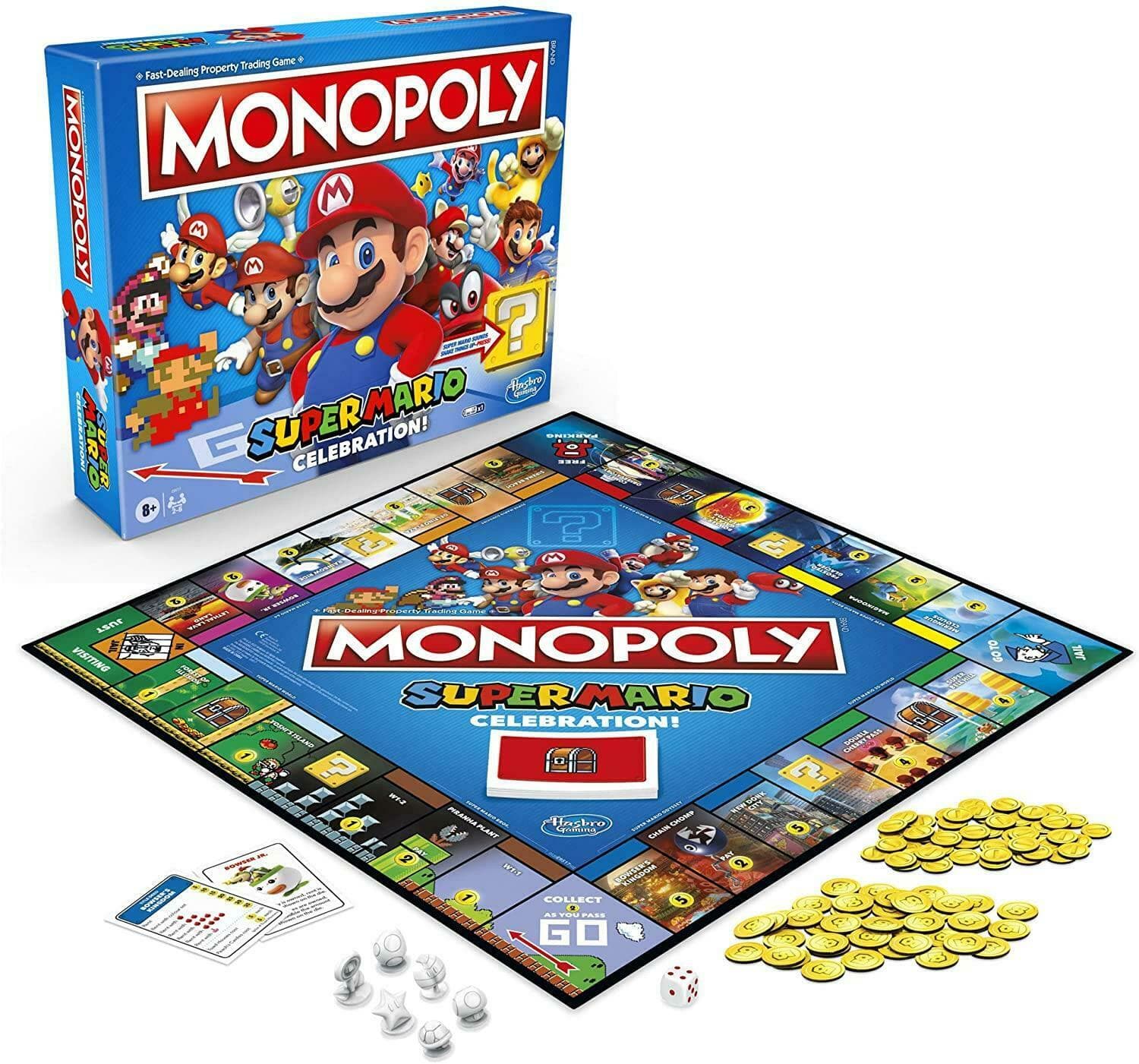 NAMIZNA DRUŽABNA IGRA MONOPOLY SUPER MARIO CELEBRATION 5010993720811