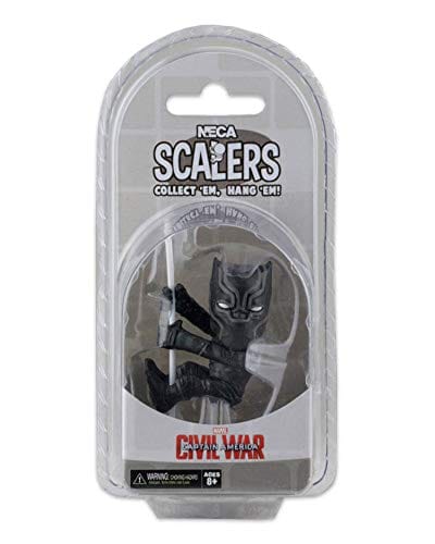 NECA SCALERS-2 CHARACTERS-CAPTAIN AMERICA:CIVIL WAR-BLACK PANTHER 634482147627