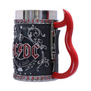 NEMESIS NOW ACDC BACK IN BLACK TANKARD 16CM VRČ 801269143015