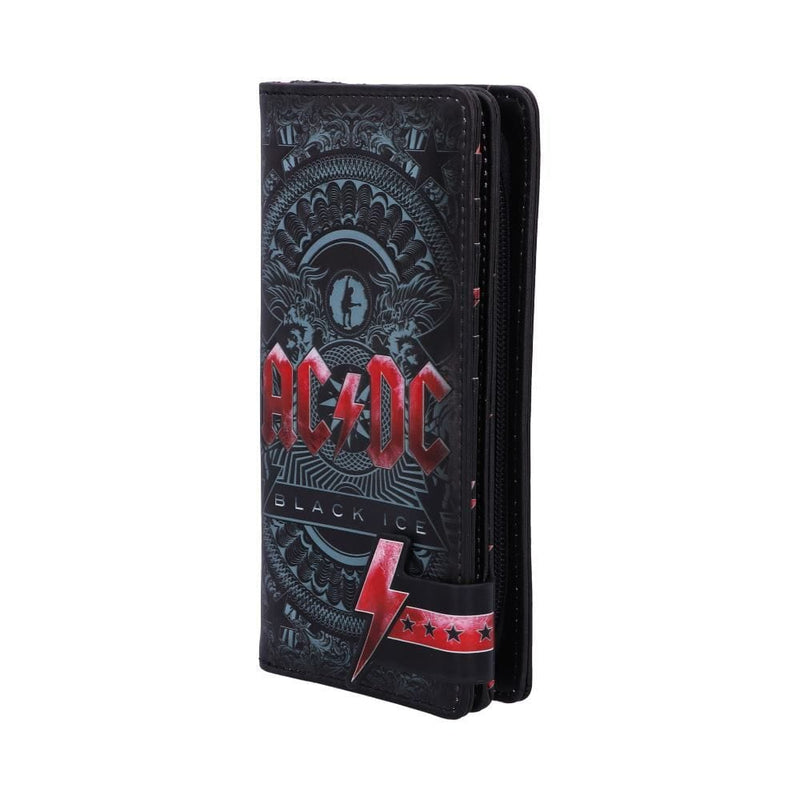 NEMESIS NOW ACDC BLACK ICE EMBOSSED PURSE 18.5CM TORBICA 801269142575