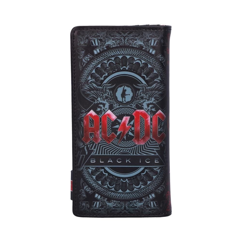 NEMESIS NOW ACDC BLACK ICE EMBOSSED PURSE 18.5CM TORBICA 801269142575