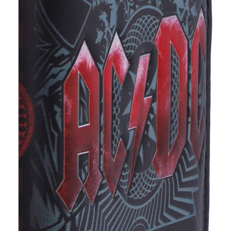 NEMESIS NOW ACDC BLACK ICE EMBOSSED PURSE 18.5CM TORBICA 801269142575