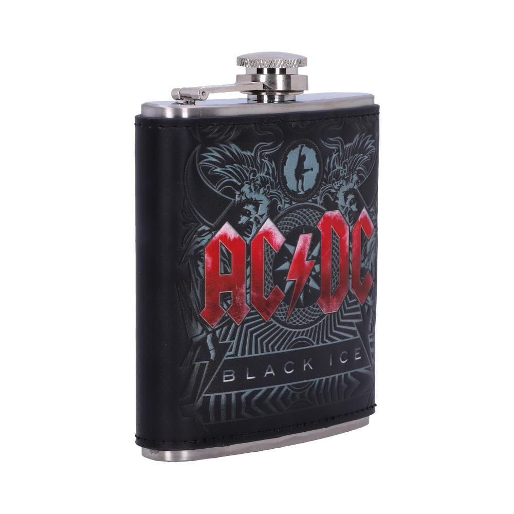 NEMESIS NOW ACDC BLACK ICE HIP FLASK PRISRČNICA 801269142599