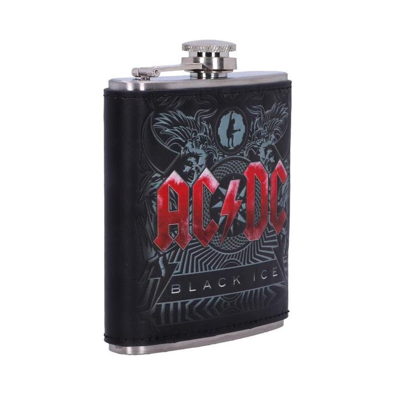 NEMESIS NOW ACDC BLACK ICE HIP FLASK PRISRČNICA 801269142599