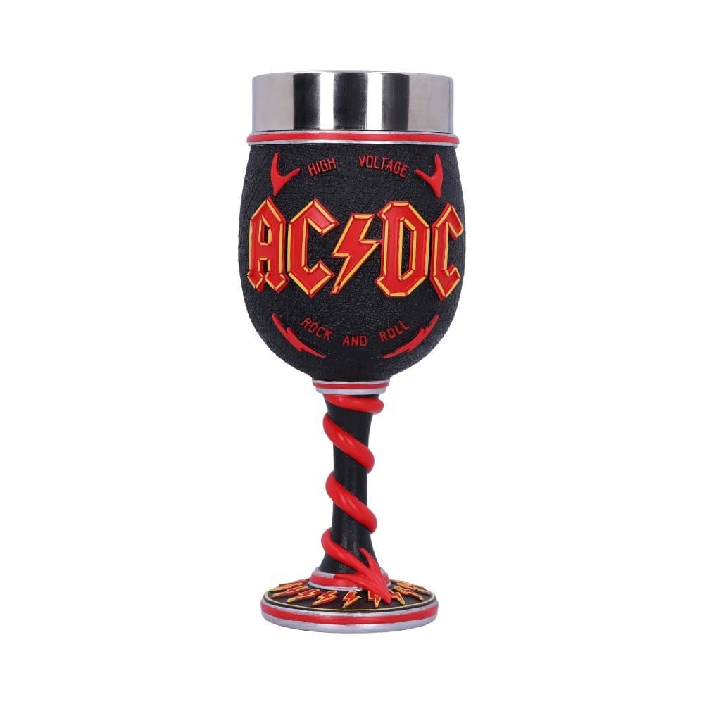 NEMESIS NOW ACDC HIGH VOLTAGE GOBLET 19.5CM KELIH 801269142735