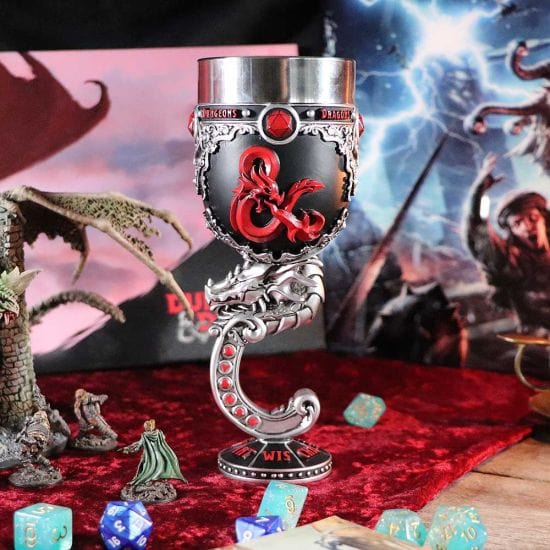 NEMESIS NOW DUNGEONS & DRAGONS GOBLET 19.5CM KELIH 801269140953