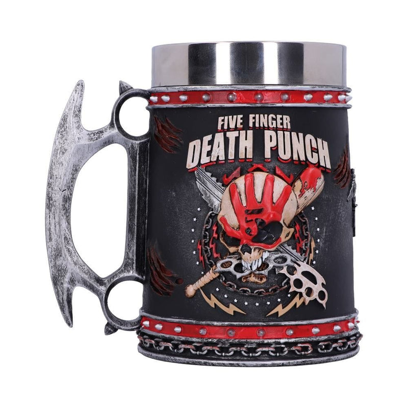NEMESIS NOW FIVE FINGER DEATH PUNCH TANKARD 15CM VRČ 801269133368
