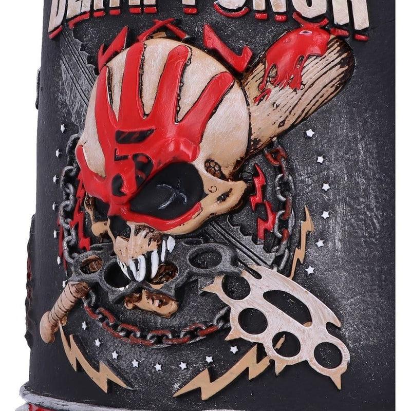 NEMESIS NOW FIVE FINGER DEATH PUNCH TANKARD 15CM VRČ 801269133368