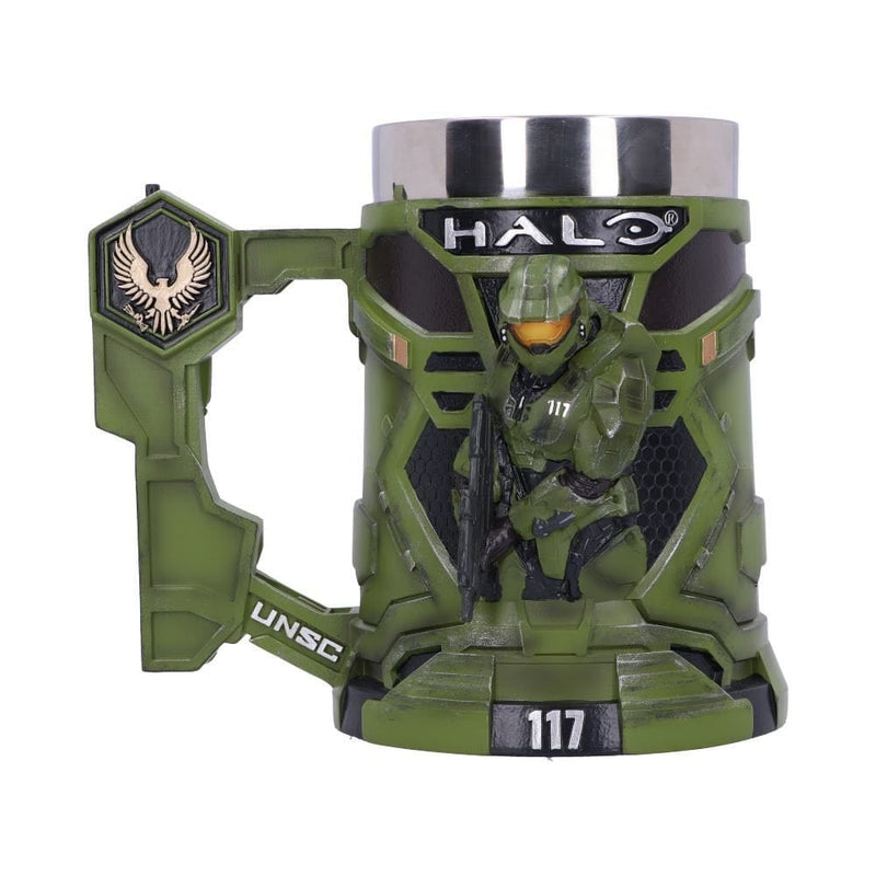 NEMESIS NOW HALO MASTER CHIEF TANKARD 15.5CM VRČ 801269145552